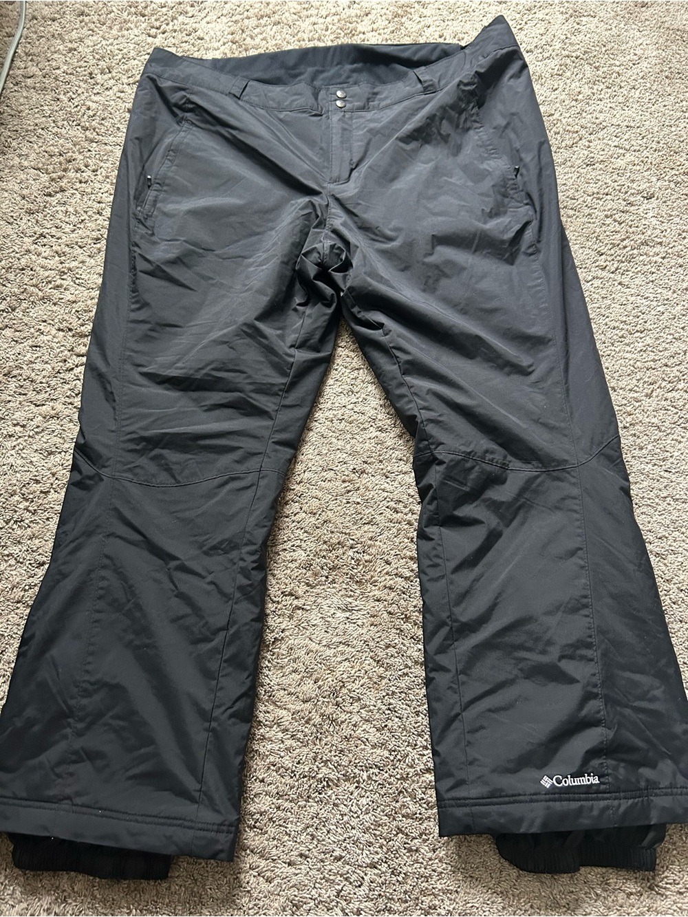 Columbia Black Women's Insulated Snow Track Pants